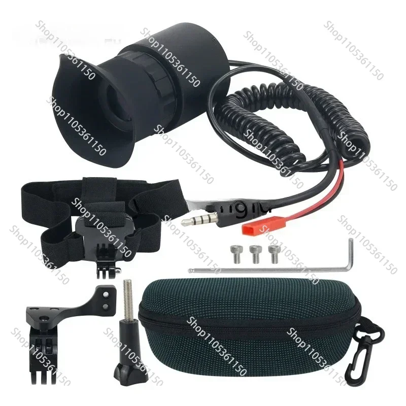 V760A-5/V760A-3  Wearable Head Mounted Display 90-Inch/80-Inch Effect For Security Monitors FPV  Models