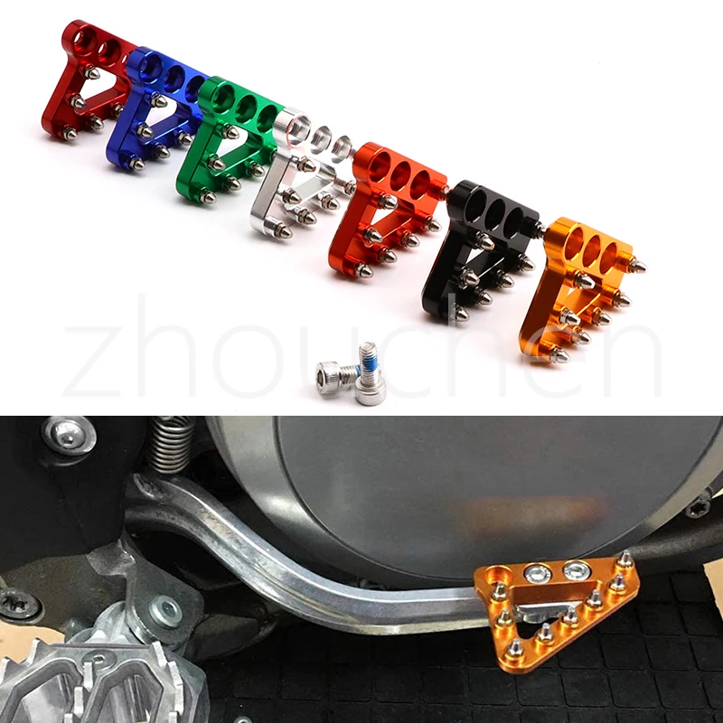 

Motorcycle Rear Brake Pedal Step Plate Tip For Husqvarna TE FE TC FC 85 125 150 200 250 300 350 390 400 450 500 570 701 Husaberg