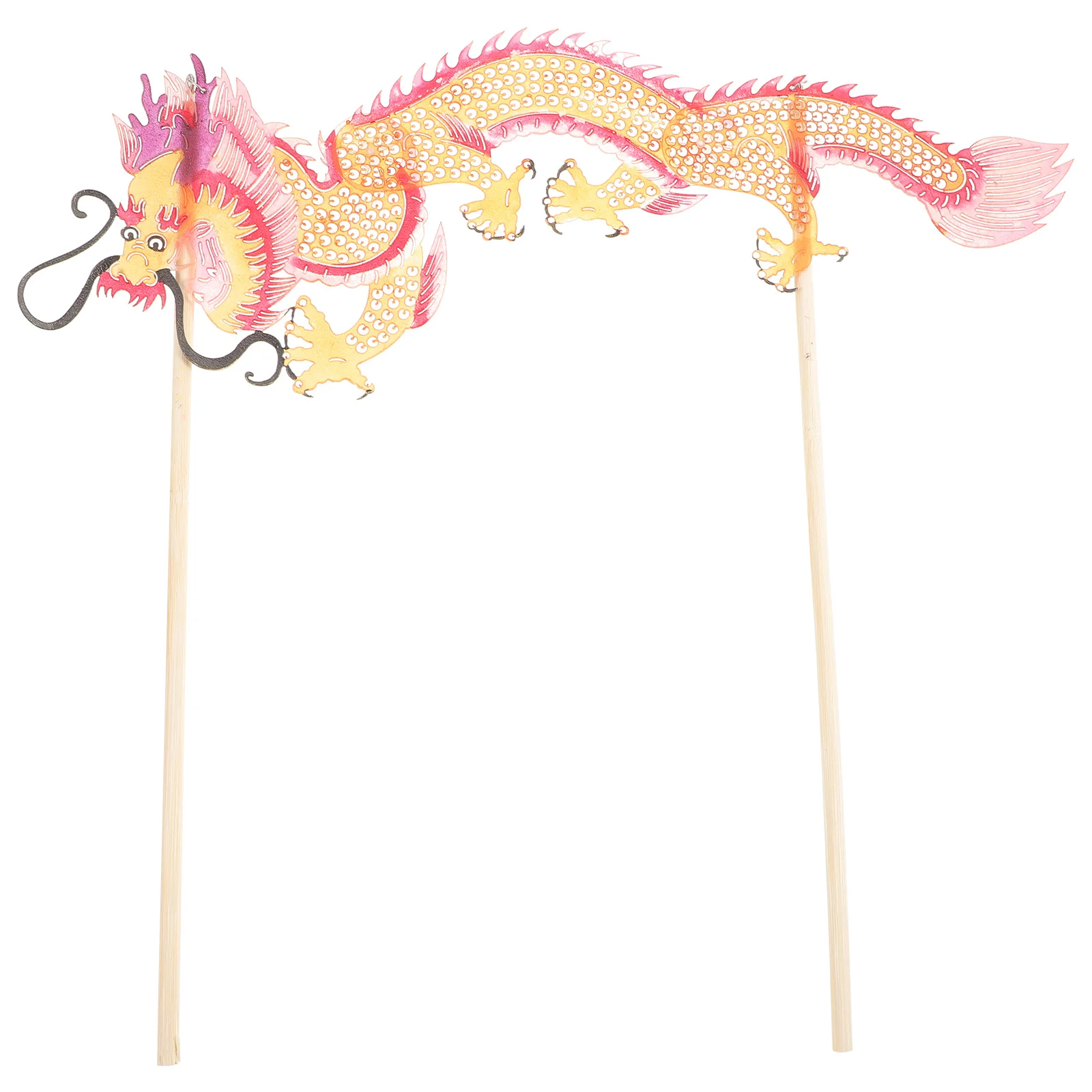 مجموعة الظل التقليدية التي يمكنك صنعها بنفسك دعائم الرقص المصنوعة يدويًا لعبة الحرف الثقافية دعامة ديكور المهرجان #6