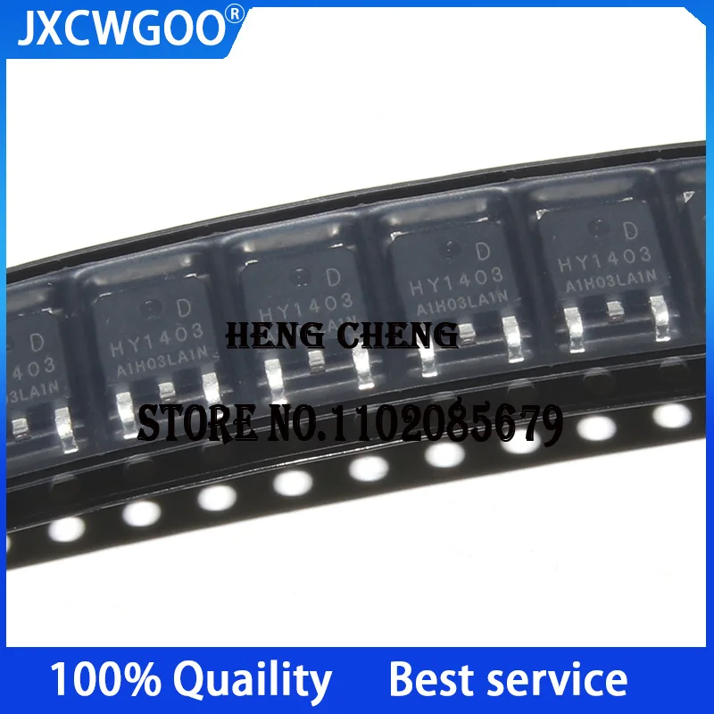 10PCS 100% Nuevo Original HY1403D HY1403 TO-252 N-channel 30V 42A FET MOSFET
