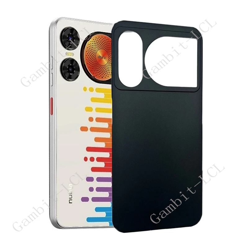 Para ZTE Nubia Music 2 Music2 2025 6,7 "NubiaMusic2 Smartphone carcasa trasera protectora funda suave de TPU