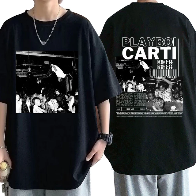 Rapper Playboi Carti Music Album Die Lit Graphic T-shirt Men Women 