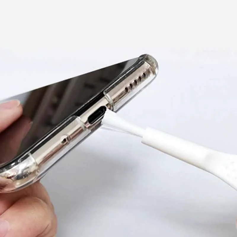 Mini Dust Cleaning Brush Mobile Phone Charging Port Earphone Port Cleaner Universal Plastic Computer Keyboard Cleaner Tools