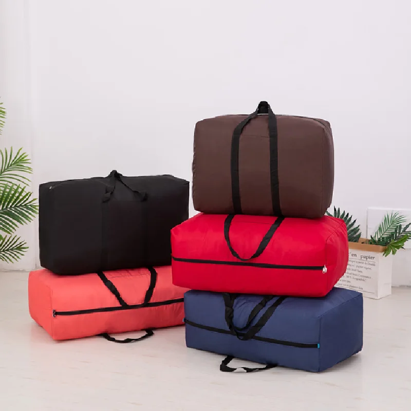 Tragbare große Kapazität faltbare Reisetasche Reise kleidung Aufbewahrung taschen Reiß verschluss Oxford Business Gepäck Multifunktion shand tasche