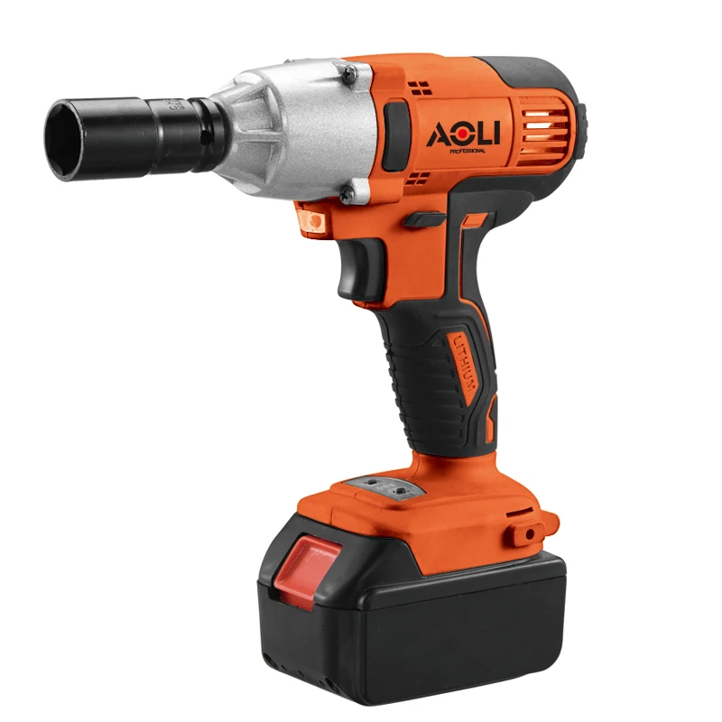 High Torque 20v Industrial Lithium Battery Power Tools Charger Cordless Impact Electric Wrench