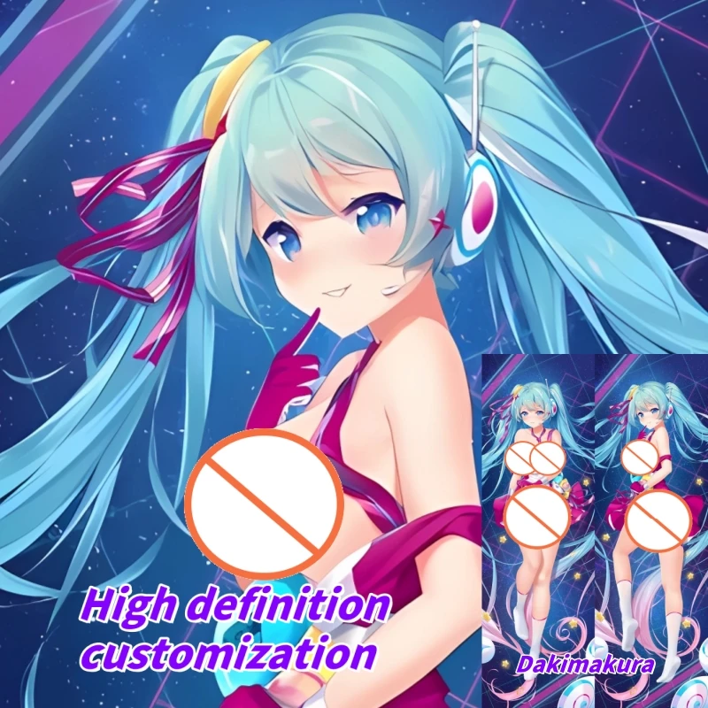 

Dakimakura Anime Pillow Case Miku Girl Double-sided Print Of Life-size Body Pillowcase Gifts