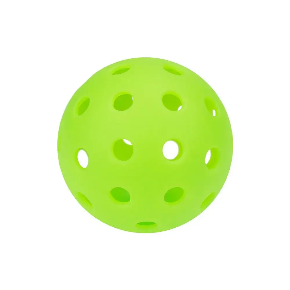 2S-12pcs Pickleball 74MM 40 Holes Outdoor Durable Pickleballs 26g per Ball for Competition Pack of Outdoor Pickleballs