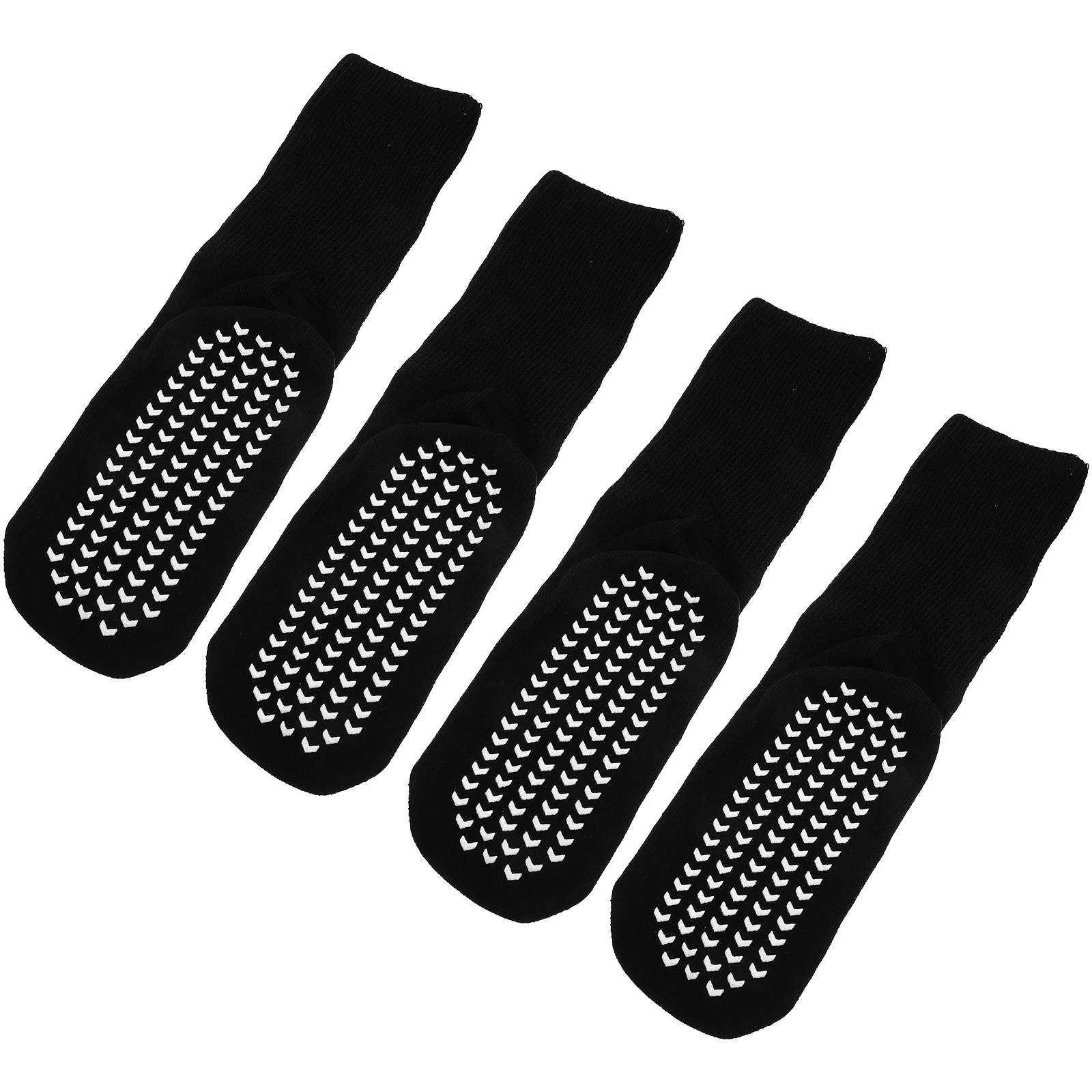 

4pcs Cotton For Diabetic Men Non-Slip Medical Hospital Nursing Wide Calf Comfortable Durable Premium Sugar Mens