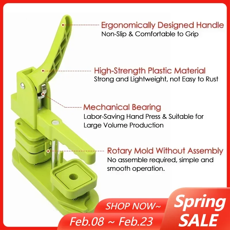 

50x50 мм квадратный бейдж на холодильник, вращающаяся машина, квадратная штифт, машина для изготовления бейджей, магниты на холодильник/набор значков, DIY MakingParts