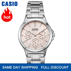 Casio montre des montres pour femmes Set top marque de luxe 30 m Montre-bracelet étanche à quartz Lumineuses dames Cadeaux Horloge Montre de sport femmes Часы relogio feminino reloj mujer bayan kol saati LTP-V300