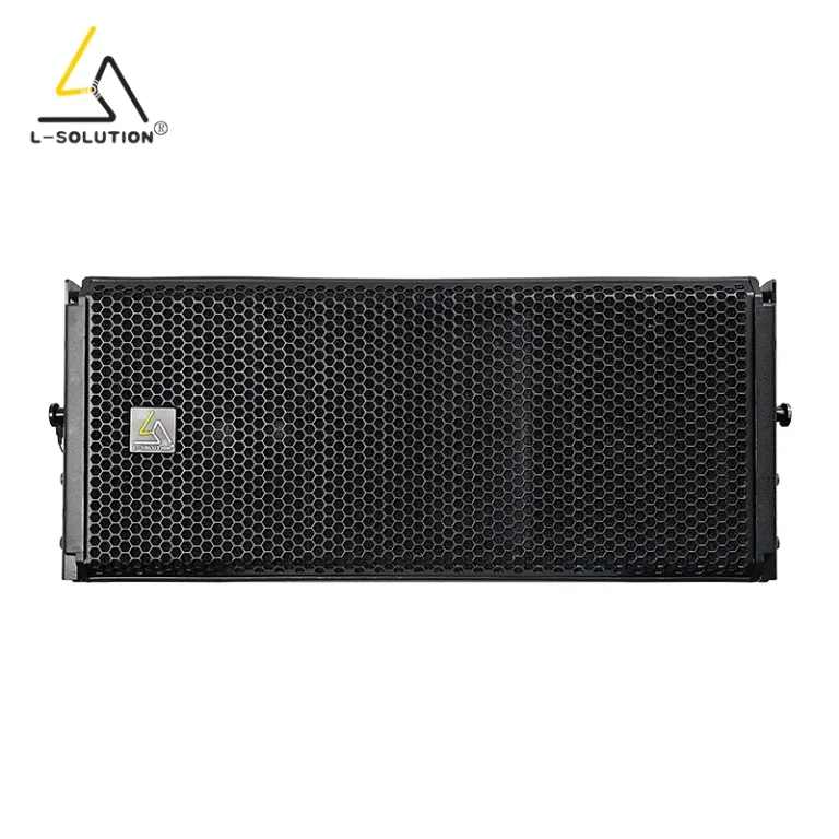L-solution HDL30 Professional Audio Two-Way Line Array Powered Sound System Dual 10-Inch Active Speakers Waterproof 1100W