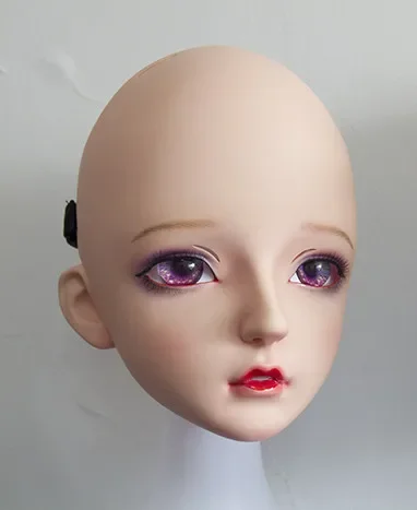 

(Dollkii 03) Женщина Девушка Силика Смола Косплей BJD Cross Dressing Кигуруми Голова Маска Аниме Ролевая Игра Вечеринка Трансвестит Кукла Маска