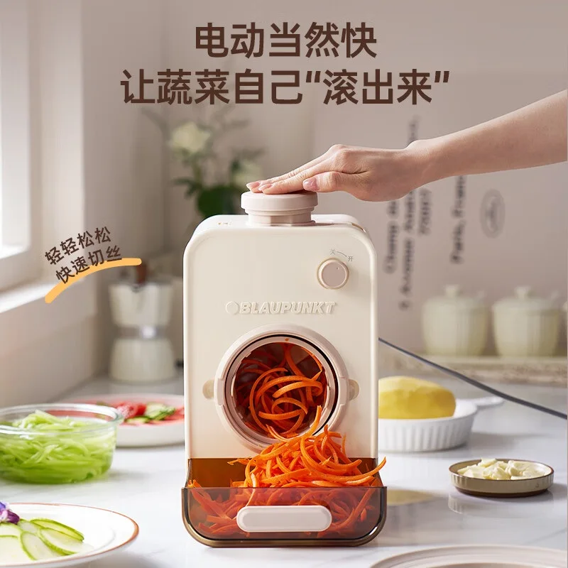 Electric vegetable cutter household multi-functional automatic vegetable cutter kitchen shredder and slicer slicing machine