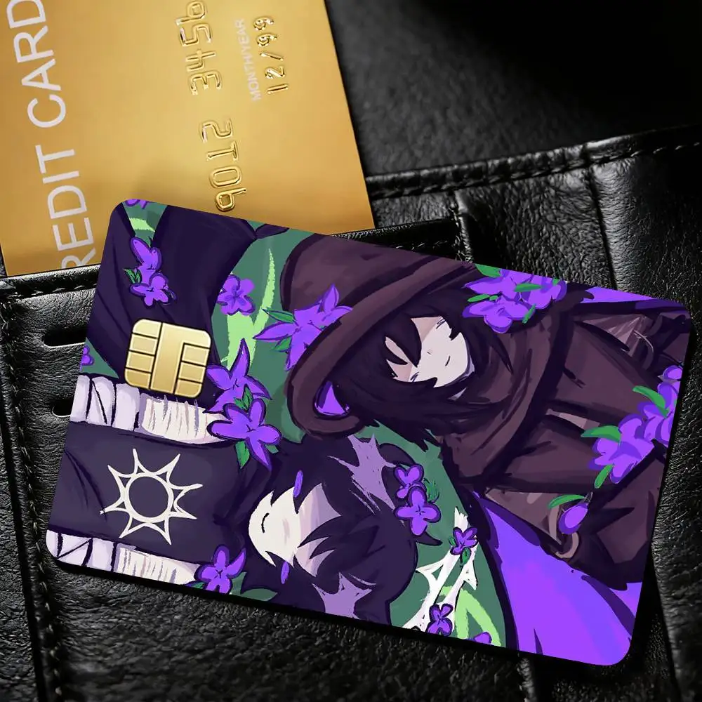Anime A-Azure X T-Two Time A-Azuretime Sticker Decoration Creative Bank Card Bus Metro Waterproof Sticker