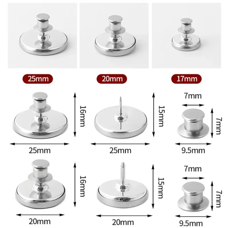 Curtain Magnetic Suction Closure Buckle Nail Free Magnetic Buckle Door Curtain Gap Strong Magnet Pair Suction Buckle Clip Holder - view 6