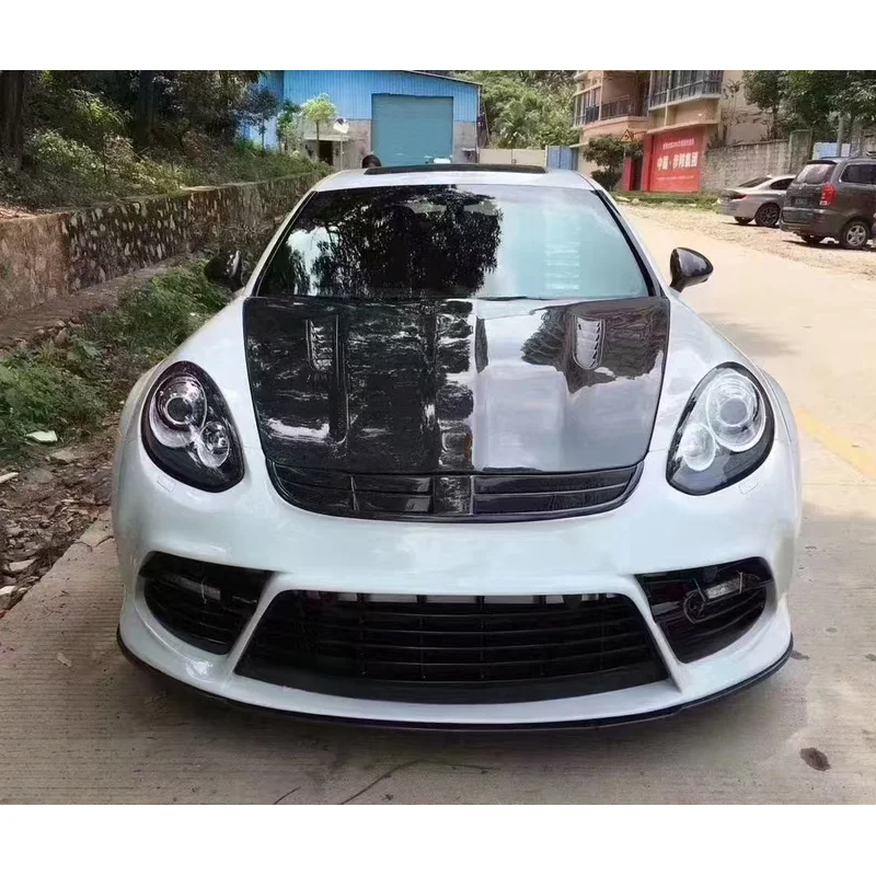 Style Carbon Fibre Front Bonnet Tuning Parts 970