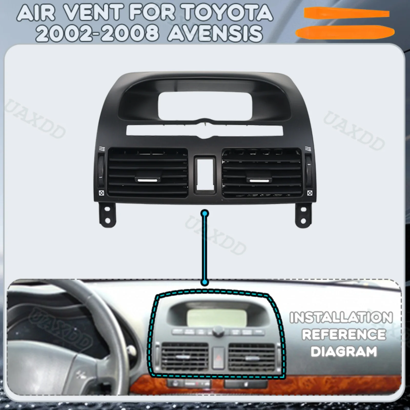 Car For Toyota 2002-2008 Avensis Parts HVAC AC Air ventilation Conditioning Kit assembly Automotive Nozzle equipment vent Grille