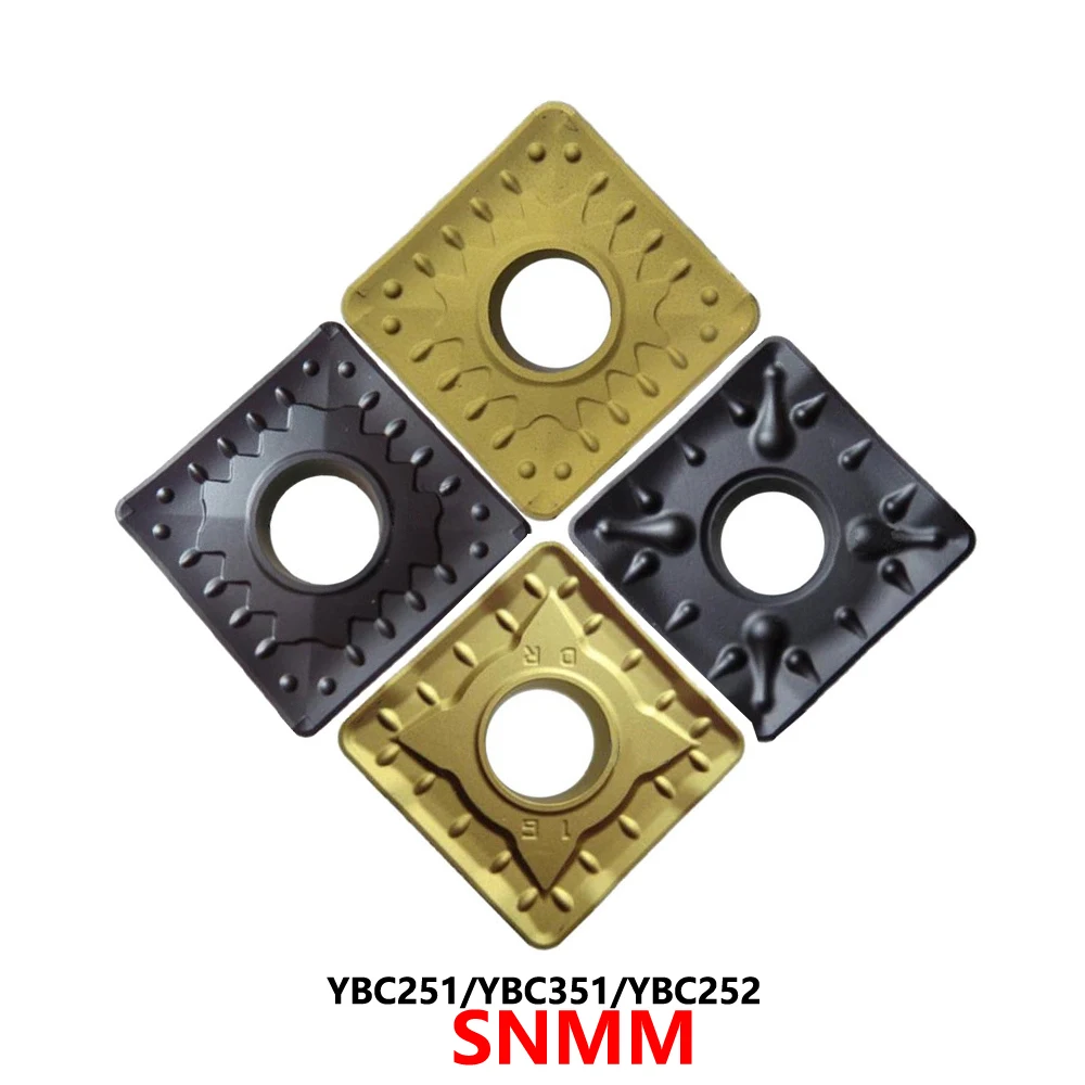 

Original SNMM120412 SNMM120408 SNMM150612 SNMM150616 HDR LR DR YBC251 YBC351 YBC252 Carbide Inserts SNMM CNC Tools Blades SNMM12