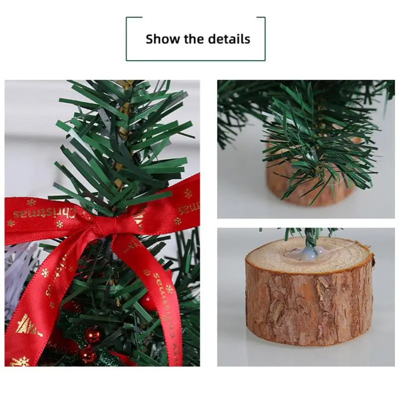 New Desktop Mini Christmas Tree Decorative Ornament Hot Sale Christmas Decorative Ornament Small Christmas Tree