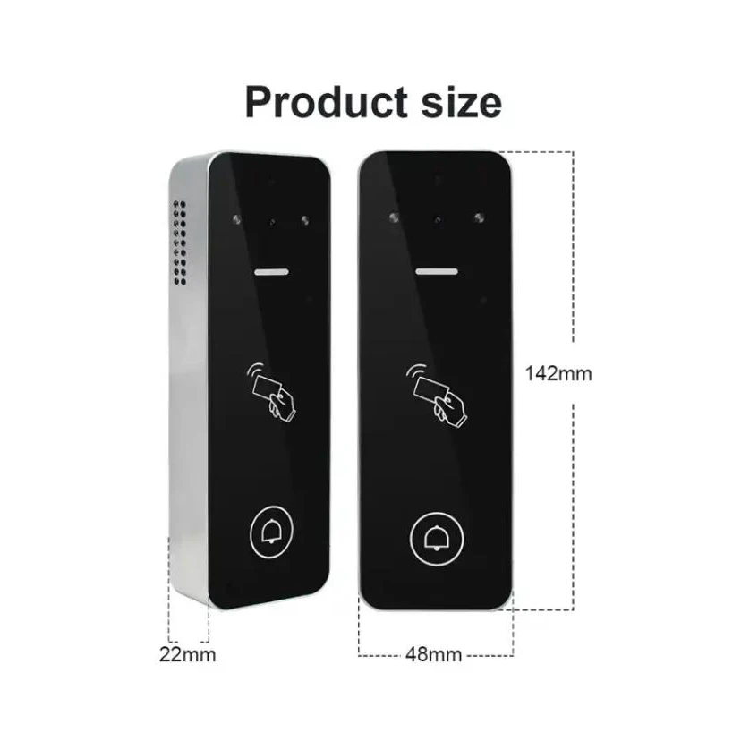 WIFI Waterproof Metal Keypad Access Controller with Password 125KHz EM Card Video Intercom Access Support Smart Phone