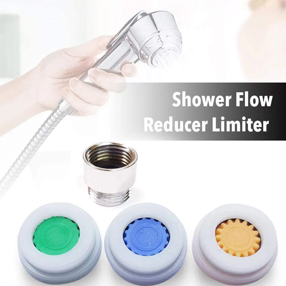Flow Restrictor Shower Hose Shower Flow Water Saving 4 7 9 L Min For 95 Of Shower Faucets Hose Restrictor Flow Restrictor Set