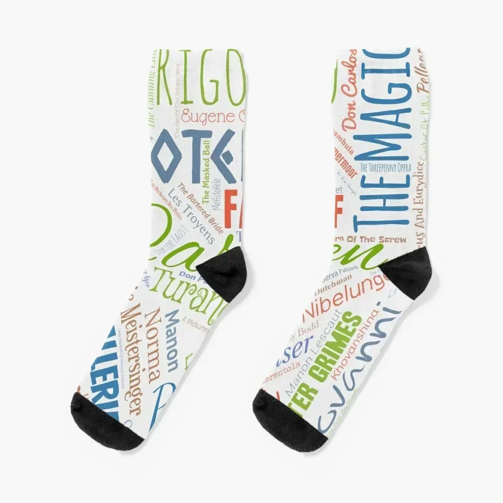 

Opera Socks winter thermal Run gifts Man Socks Women's