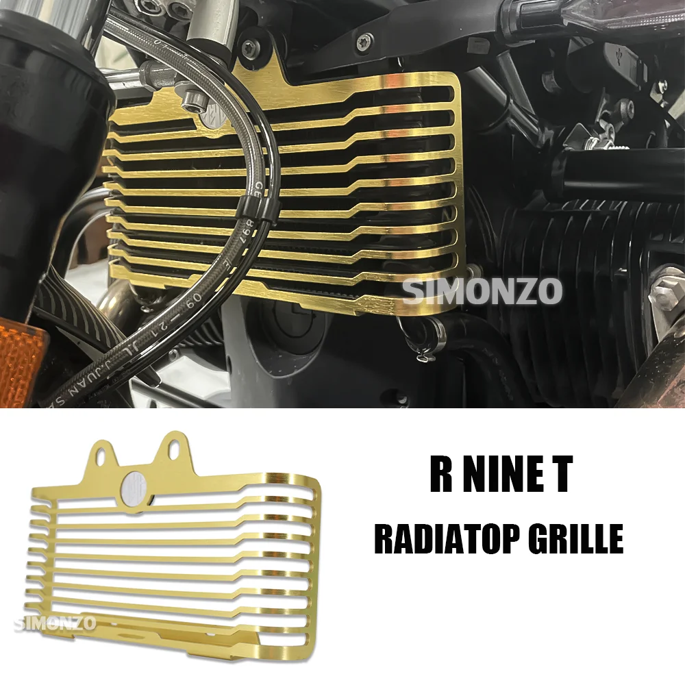 

For BMW RNINE Modified RnineT R nineT R9T R NINE T Radiator Grille Guard Protector Grill Cove Accessories