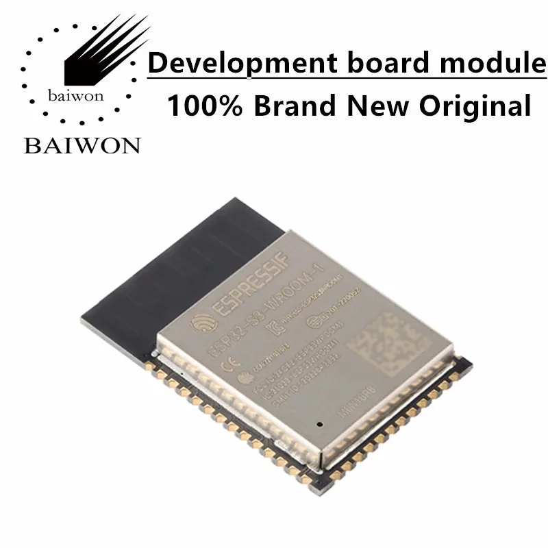 

Оригинальный модуль ESP32-S3-WROOM-1-N16R8 Wi-Fi+Bluetooth 5.0, 16 МБ, 32-битный двухъядерный микроконтроллер