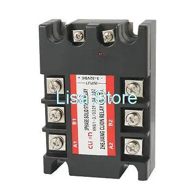 HHG1-3/032F-38 Three 3 Phase Solid State Relay SSR 10A 3-32VDC 380VAC