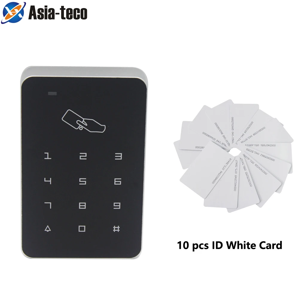 

125khz RFID Digital Keypad Access Control System Door Lock Controller RFID card reader w/ 10pcs TK4100 key