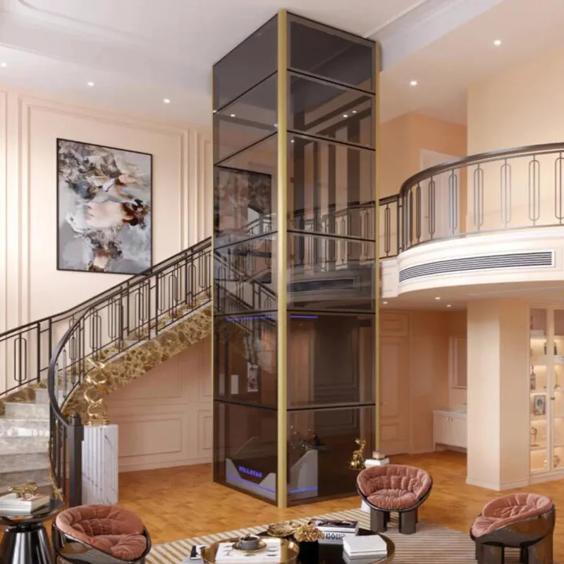 2-5 Floors customized residential home elevators with shaft