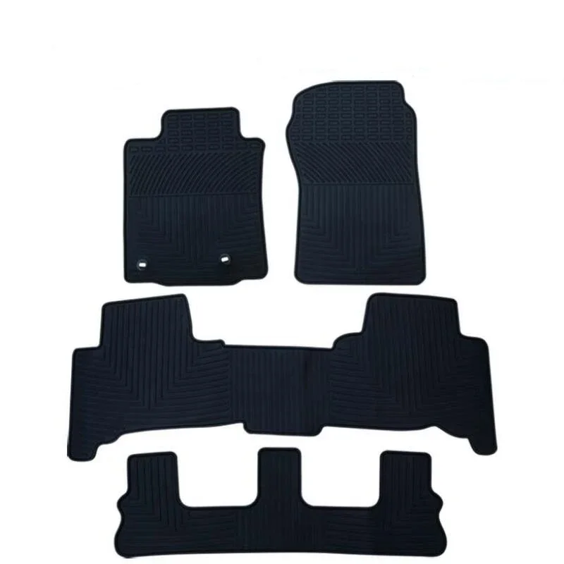 Car Floor Mats Car Mat Rugs Carpet For Land Cruiser Prado 7 Seats 2016 2017 2018 2019 2020 2021 2022 Left Hand Drive