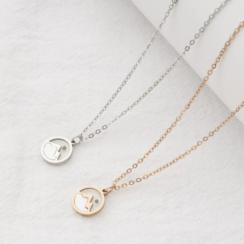 التصميم الإبداعي العصرية الفولاذ المقاوم للصدأ جبل الخردل البذور قلادة القلائد للنساء الرجال سحر طوق أتمنى مجوهرات Colorfast #2