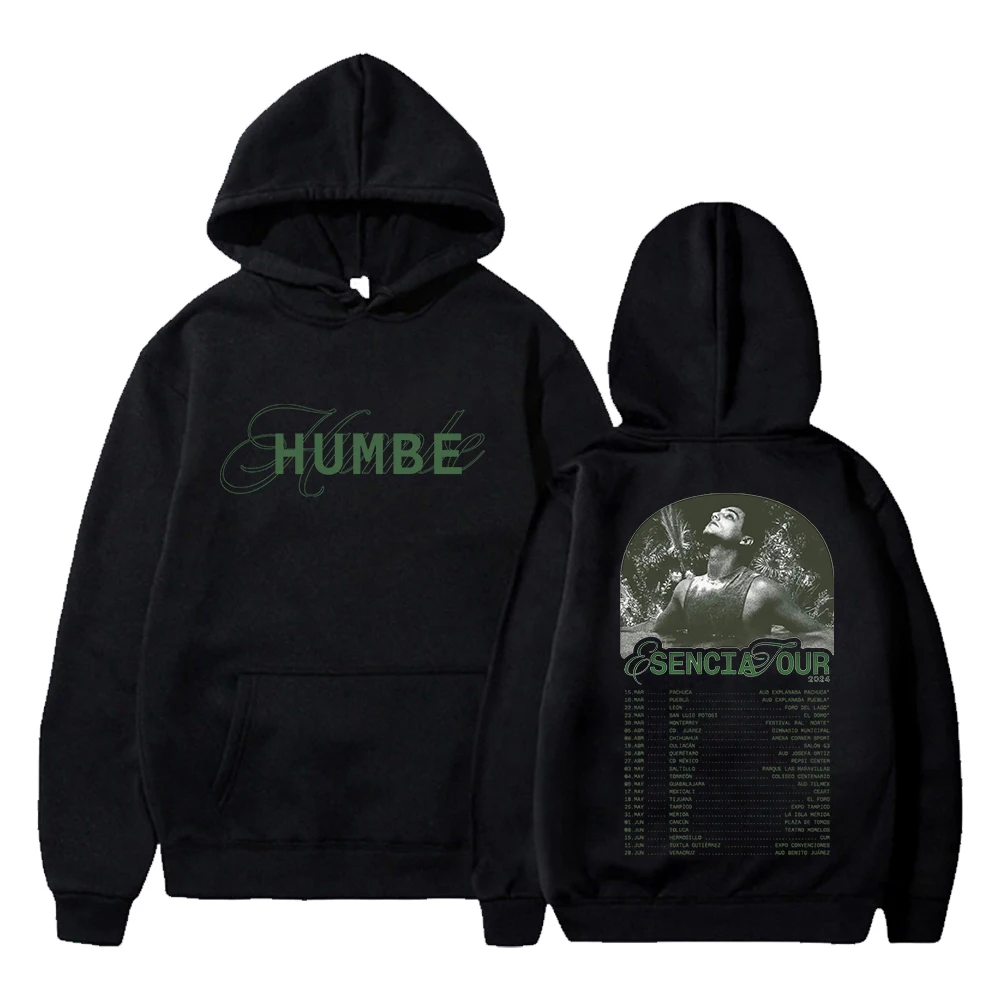 Humbe Esencia Tour-Sudadera con capucha para hombre y mujer, ropa de calle de manga larga, Unisex, 2024