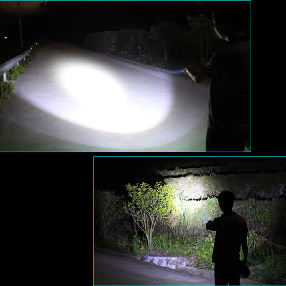 1pc Luce per tenda solare Luce da campeggio di emergenza esterna 3 modalità Ad alta luminosità Portatile a risparmio energetico per escursioni Escursionismo Viaggi Nero