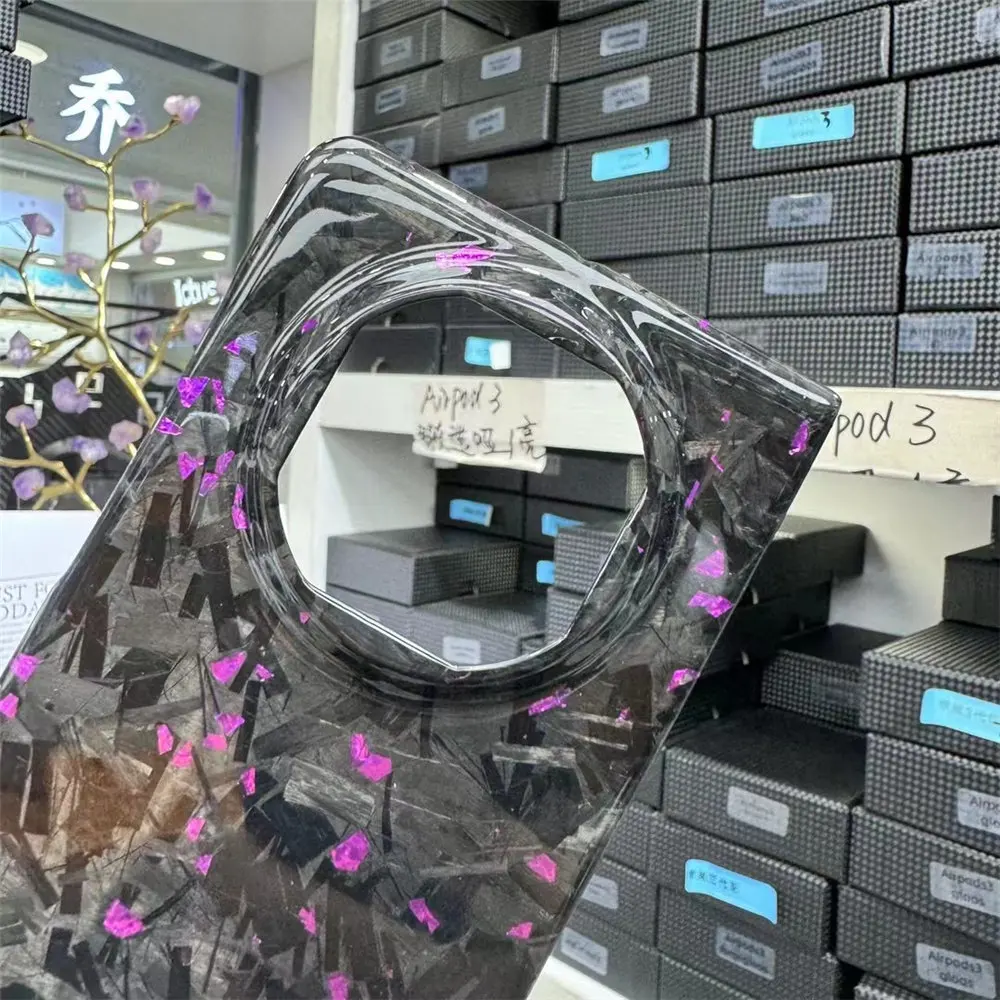 Funda de teléfono de fibra de carbono Real delgada para Huawei Mate X5, Ultra delgada, anticaída, brillante, forjada, dura