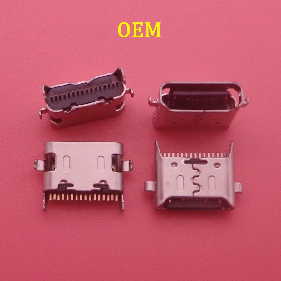 10Pcs 16 Pin Type-C USB Charging Port Jack Socket For Samsung A21 A215 A215U A215F A20S A207 207F A2070 Charger Connector Plug