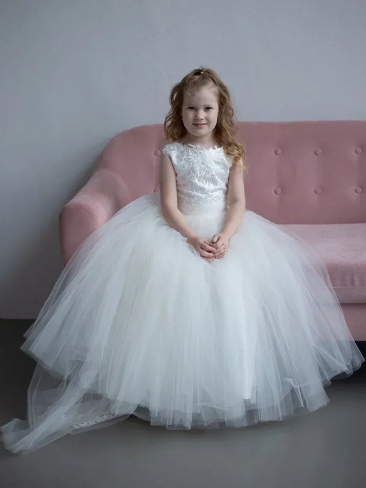 robes-a-fleurs-pour-filles-en-tulle-blanc-avec-nœud-sans-manches-pour-mariage-fete-d'anniversaire-robes-de-sainte-communion-personnalisees