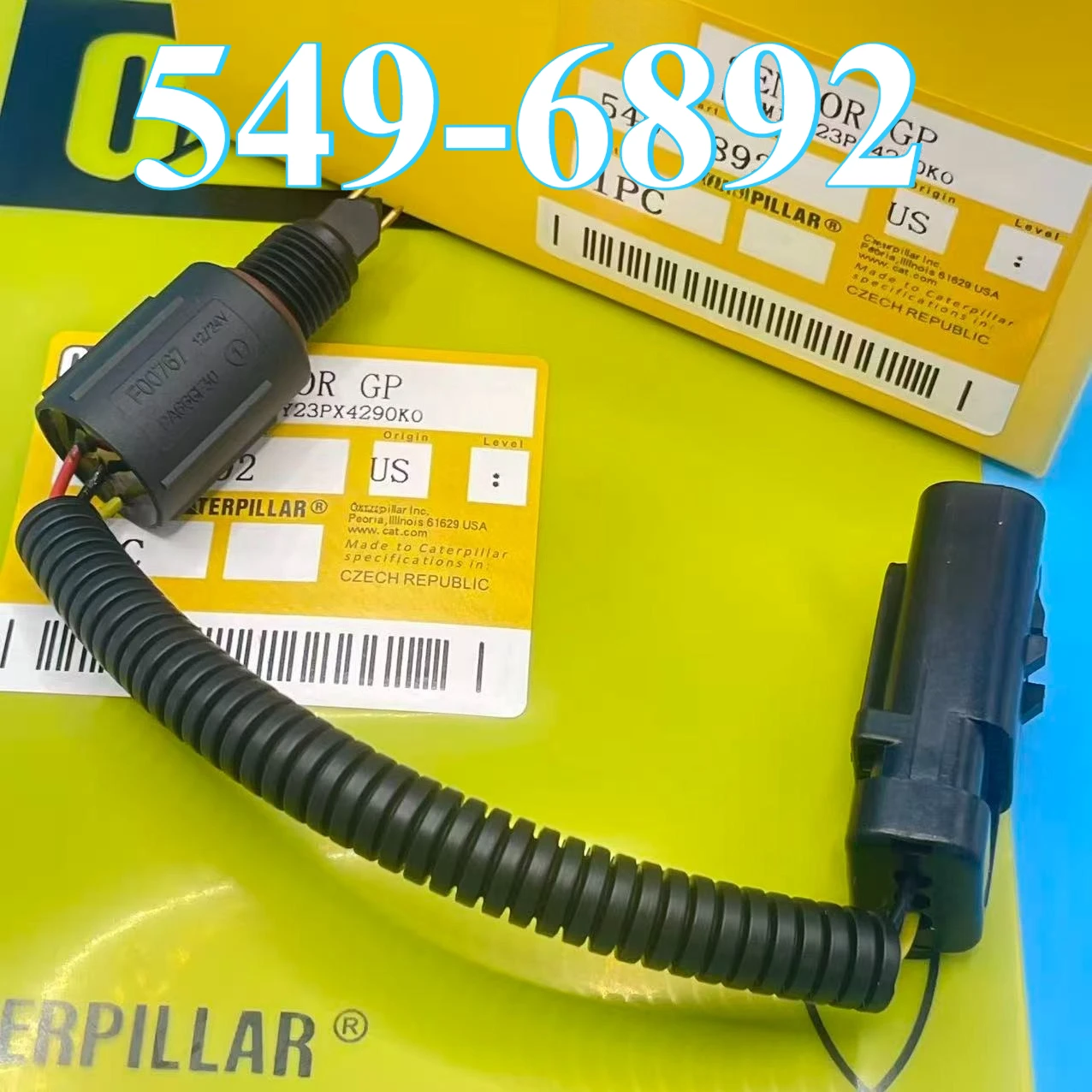 

Для датчика уровня экскаватора E320GC 549-6892 5496892 Датчик разделения масла и воды