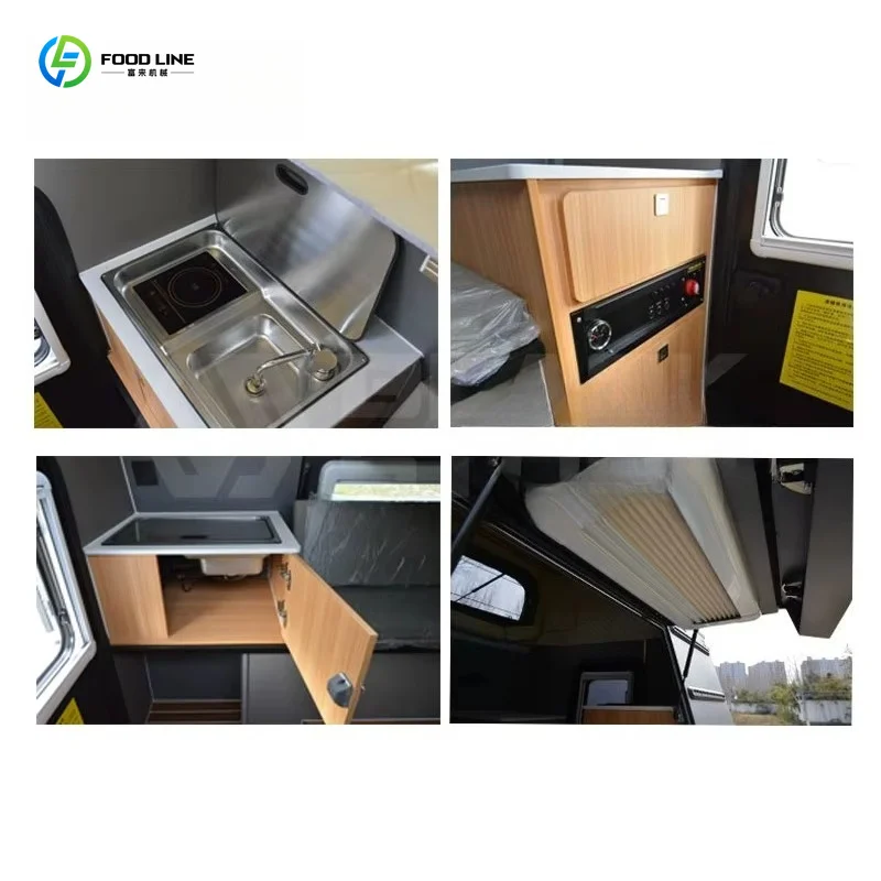 Customized Four Wheel Drive Truck Slide In Camper Outdoor Camping Travel Camper view 2