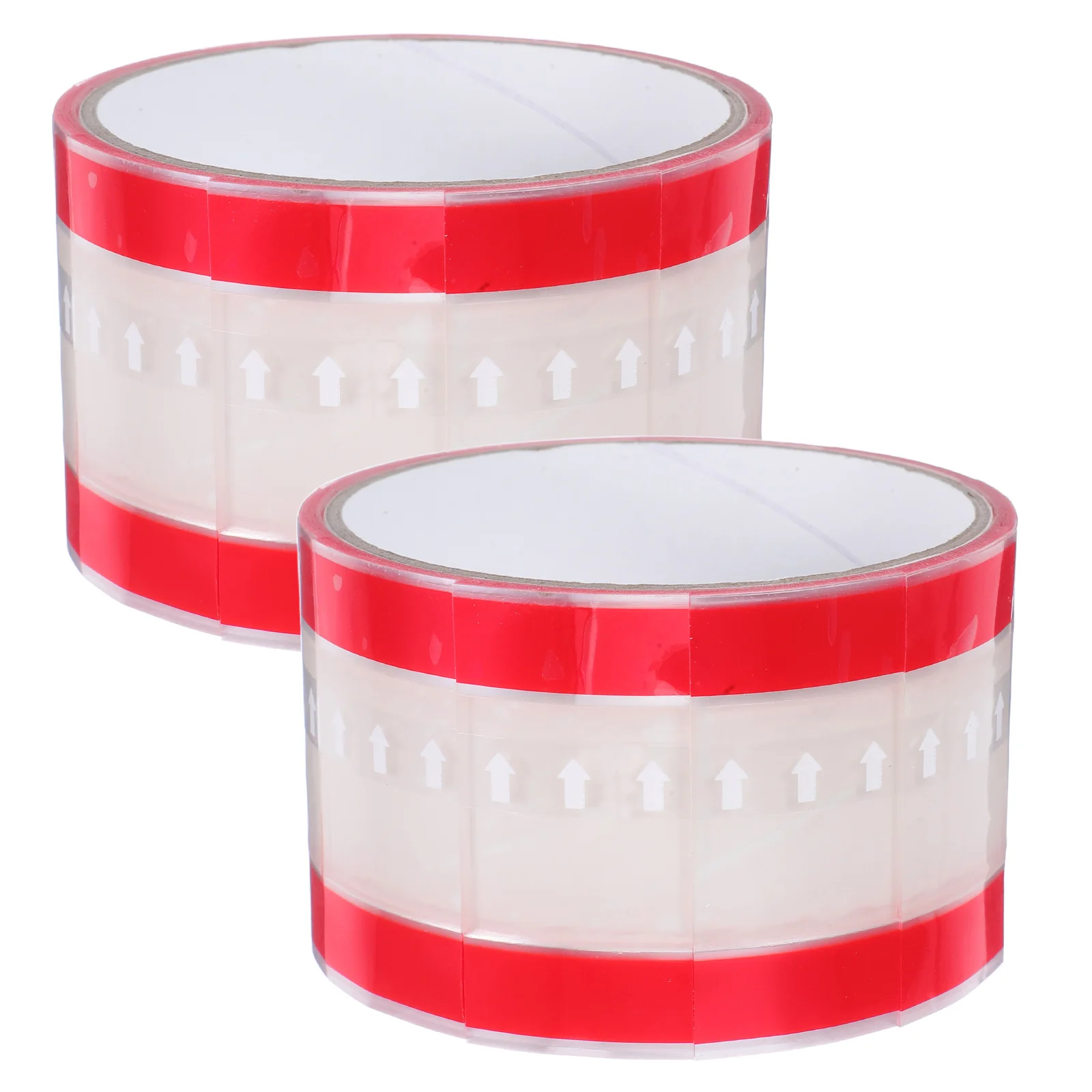 

2pcs 2 Rolls 26mm Sealing Stickers Transparent Labels for Beverage Cups Clear Adhesive OPP Material Practical Easy Storage