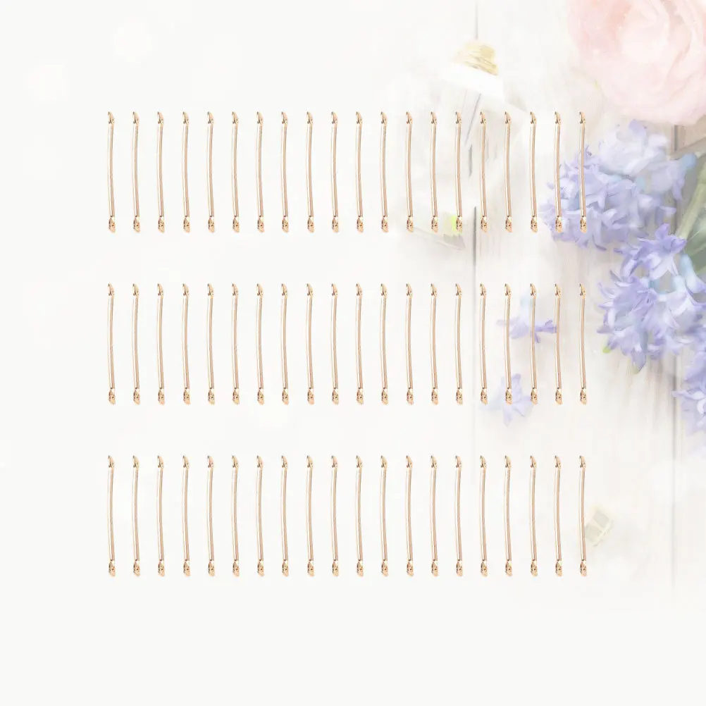 

200Pcs Eardrop Jewelry Parts Electroplating Technology Golden 25mm Handmade Time Fun Decor Eardrop Jewelry Accessories