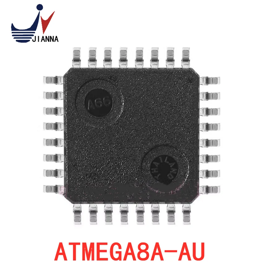 ATMEGA8A-AU Chip 8-bit microcontroller AVR Microcontroller TQFP-32 patch original