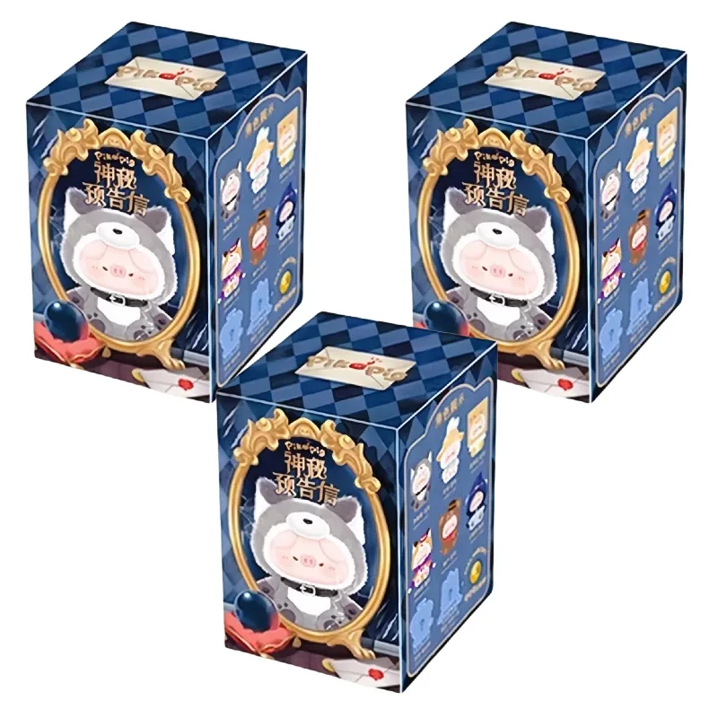 Hot Piko Scheet Varken Mysterieuze Teaser Brief Serie Vinyl Verrassing Blind Box Leuk Beeldje Desktop Decoratie Ornament Gift