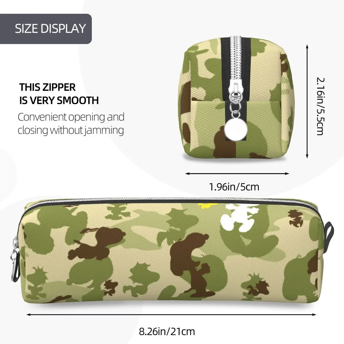 لطيف الكرتون سنوبي التمويه حقيبة مستحضرات تجميل السفر حقيبة مستحضرات التجميل الرجال النساء حقيبة أدوات الزينة Dopp عدة