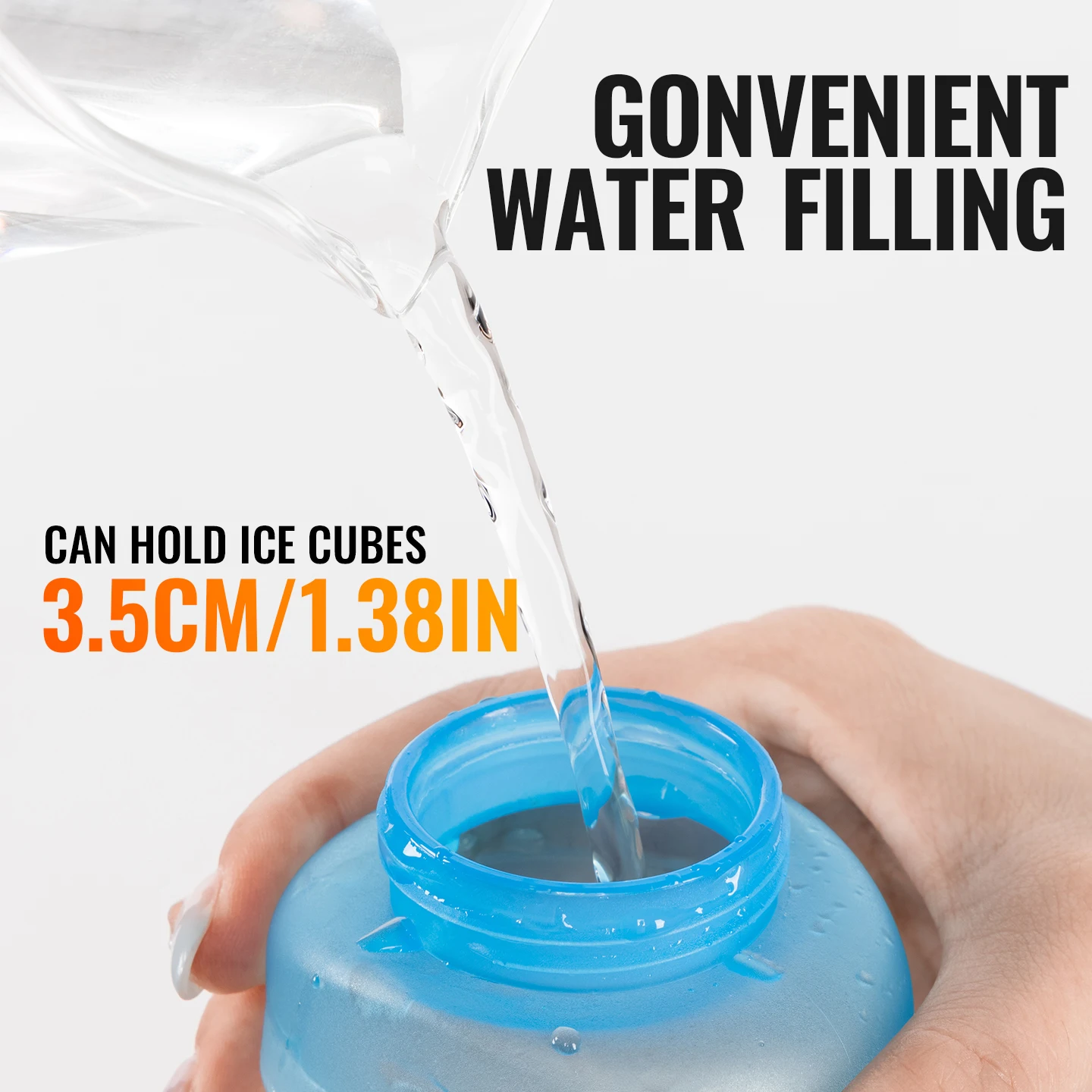 WRELS Soft Flask Collapsible W - Collapsible Water Bottle ulasan dan harga