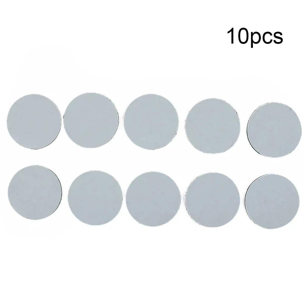 Grip Sticker Anti-Slip Pad 10PCS 3mm Black Diameter 60mm Grippers Kit Multipurpose PVC Reusable For Walls Floors Plastic