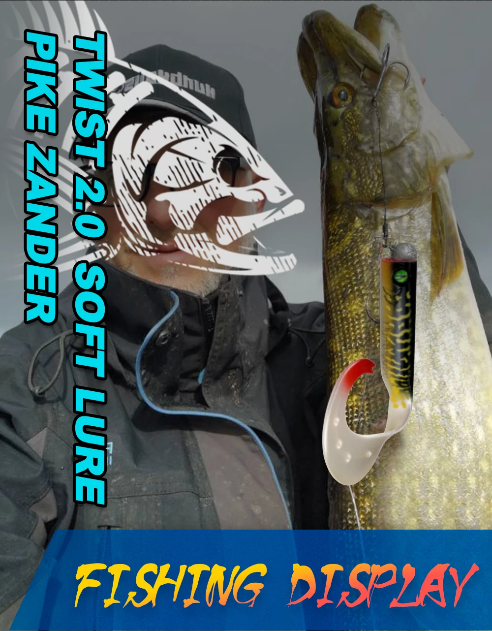 Hunthouse Twist 2.0 Soft Silicone Fishing Lure Single Tail Trailer_voghion.com