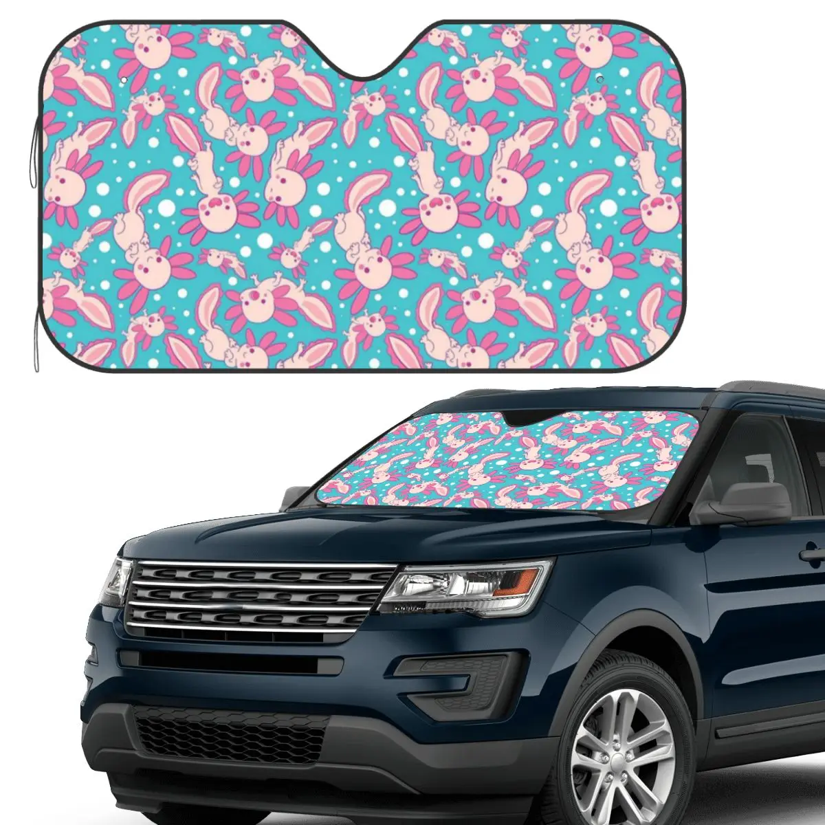 

Милый солнцезащитный козырек Axolotl (5), ветровое стекло автомобиля, переднее лобовое стекло, солнцезащитный козырек, аксессуары, чехлы