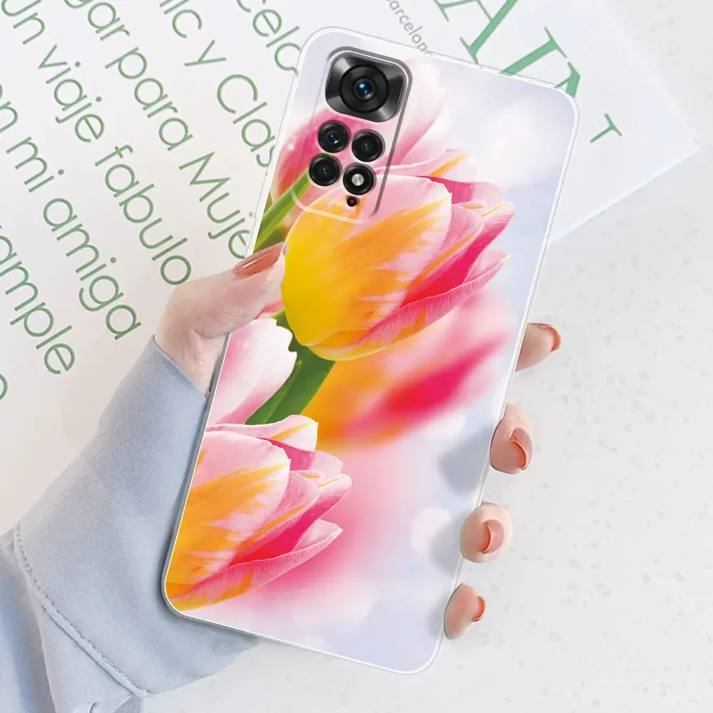 حافظة لهاتف Xiaomi Redmi Note 11 حافظة Redmi Note 11s تغطي سيليكون ناعم Fundas حافظة لهاتف Redmi Note 11 Pro 4G 5G Note11 S ممتص الصدمات #4